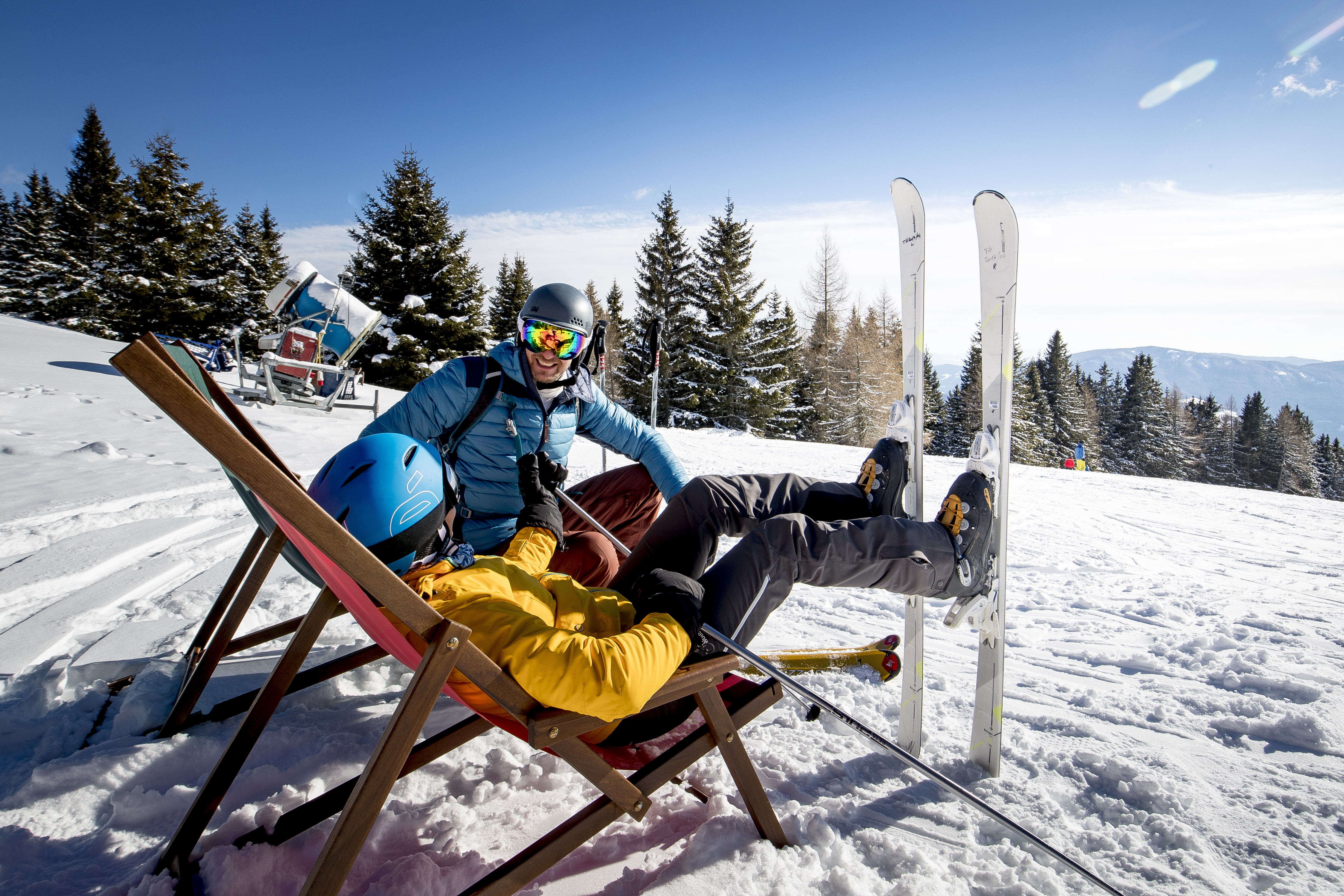 Einkehr bei der Tonnerhütte am Zirbitzkogel